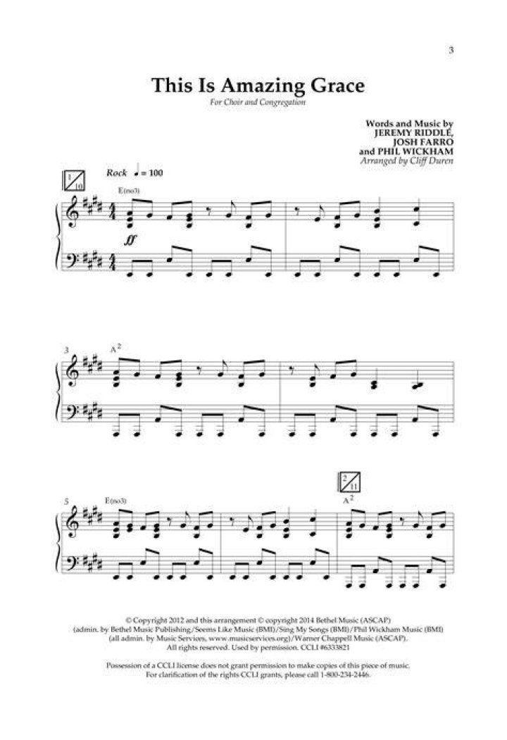 Celebrating Grace Anthem: Christmas Offering (SATB)